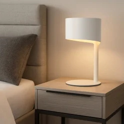 Abat Jour-Selezionato da Mazzolaluce Abat jour camera da letto bianca design moderna