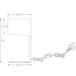 Abat Jour-Selezionato da Mazzolaluce Abat jour camera da letto bianca design moderna