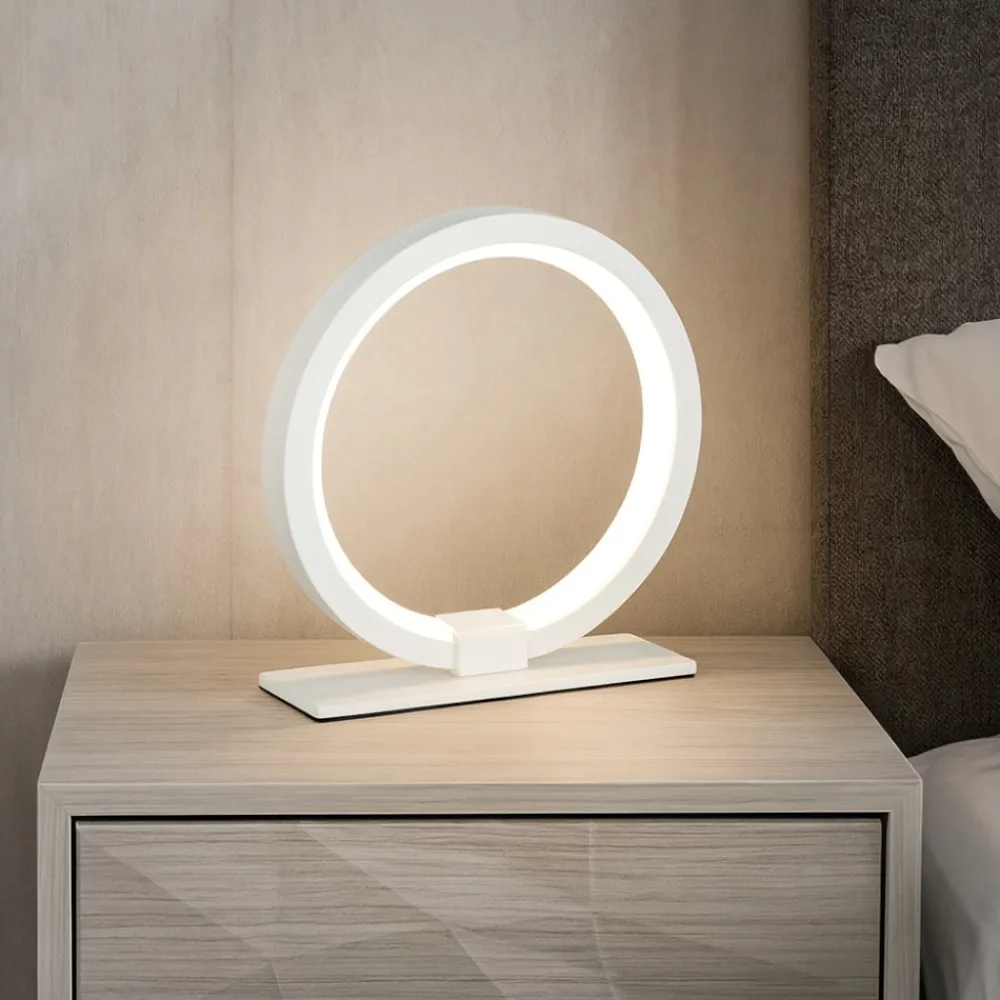 Abat Jour-Selezionato da Mazzolaluce Abat-jour da comodino bianca led per camera da letto moderna
