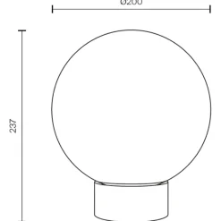 Abat Jour-Maytoni Abat jour da comodino camera da letto oro basic form