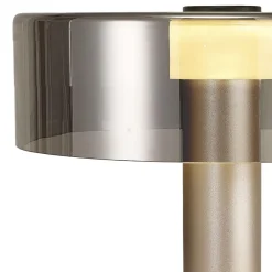 Abat Jour-Selezionato da Mazzolaluce Abat jour da comodino design oro sabbiato per camera da letto