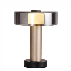 Abat Jour-Selezionato da Mazzolaluce Abat jour da comodino design oro sabbiato per camera da letto