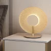 Abat Jour-Ondaluce Abat-jour da comodino lt candy led vetro ambra