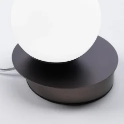 Abat Jour-Vivida International Abat-jour da comodino vivida pearl bronzo vetro bianco led 4w 3000k