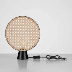 Abat Jour-Selezionato da Mazzolaluce Abat-jour da conodino camera da letto rattan naturale