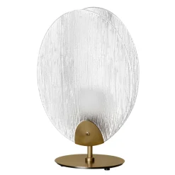 Abat Jour-Selezionato da Mazzolaluce Abat-jour lamapada da comodino design conchiglia di vetro