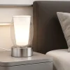 Abat Jour-Selezionato da Mazzolaluce Abat jour lampada da comodino cromo design vetro trasparente