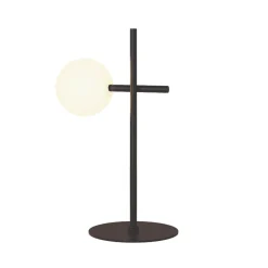 Abat Jour-Selezionato da Mazzolaluce Abat-jour lampada da comodino moderna nera per camera da letto