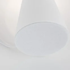 Abat Jour-Selezionato da Mazzolaluce Abat-jour lampada da comodino bianca sfera di vetro moderna