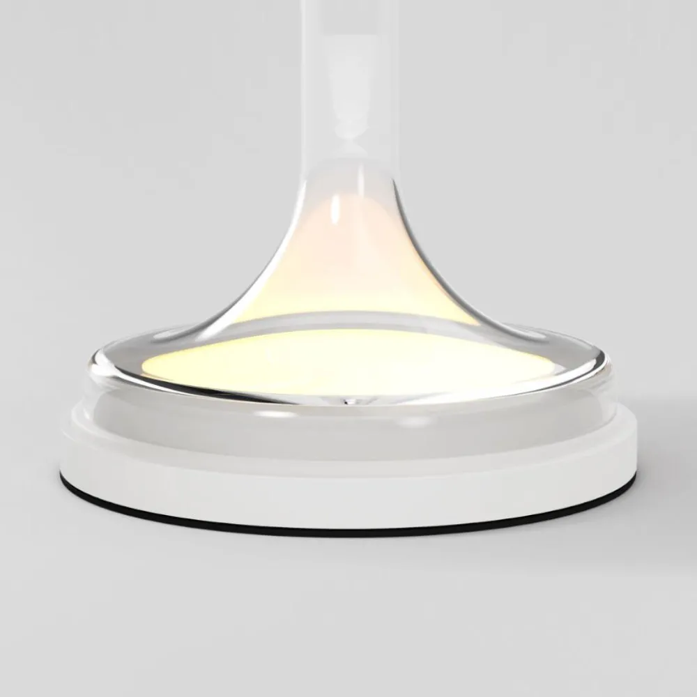 Abat Jour-Maytoni Abat-jour lampada da comodino spirito vetro bianco led 3000k