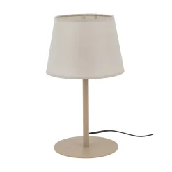Abat Jour-Selezionato da Mazzolaluce Abatjour lampada da comodino sabbia con paralume per camera da letto moderna