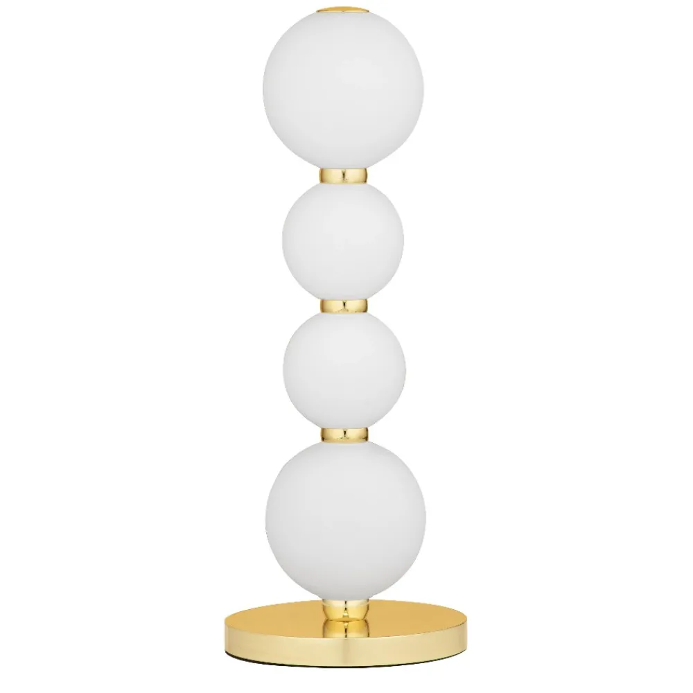 Abat Jour-Selezionato da Mazzolaluce Abat jour lampada da comodino oro sfere di vetro led 10w 3000k
