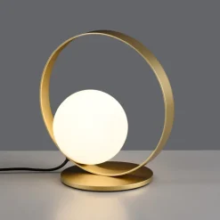 Abat Jour-Selezionato da Mazzolaluce Abat-jour lampada oro da comodino led 5w 3000k