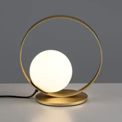 Abat Jour-Selezionato da Mazzolaluce Abat-jour lampada oro da comodino led 5w 3000k