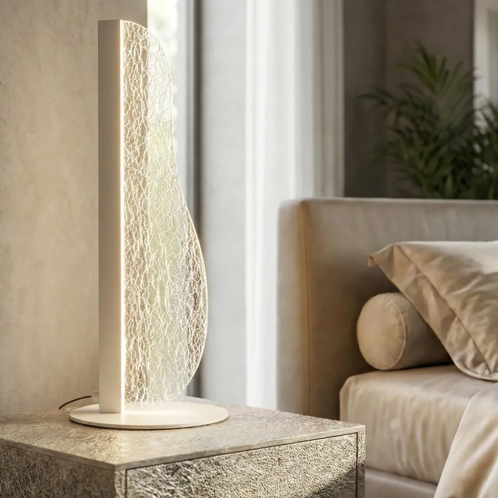 Abat Jour-Selezionato da Mazzolaluce Abat-jour lampada per camera da letto vela led design moderna