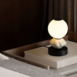 Abat Jour-Selezionato da Mazzolaluce Abat-jour per camera da letto grigio chiaro vegtro ceramica