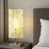 Abat Jour-Top Light Abat-jour vetro foglia oro shadow