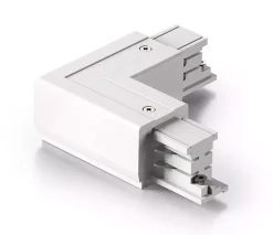 Illuminazione A Binario-Gea Luce Accessori gea giunto a l per connessione elettrica meccanica binario trifase bianco