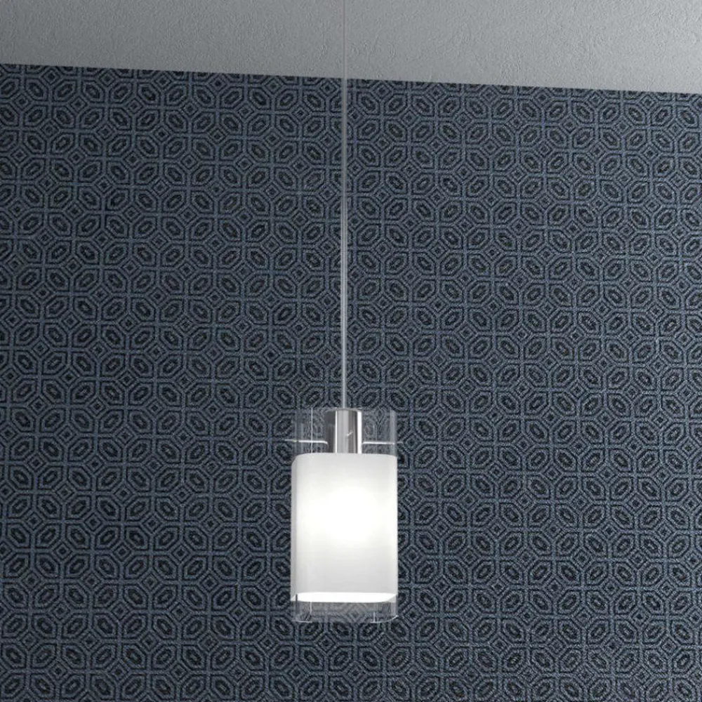 Illuminazione A Binario-Selezionato da Mazzolaluce Accessorio kit a sospensione per binario monofase nero