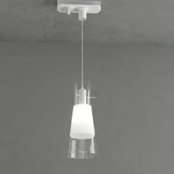 Illuminazione A Binario-Top Light Accessorio lampada a sospensione per binario monofase bianco