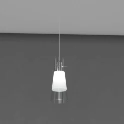 Illuminazione A Binario-Top Light Accessorio lampada a sospensione per binario monofase bianco