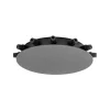 Accessori-Gea Luce Accessorio rosone 12 fori metallo nero opaco opaco