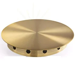 Accessori-Gea Luce Accessorio rosone metallo ottone 12 fori