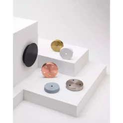 Accessori-Gea Luce Accessorio rosone metallo ottone 12 fori