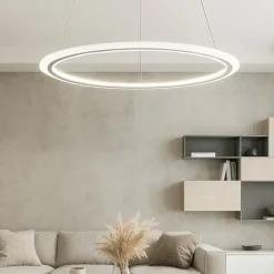 Lampadari Moderni-Affralux acryled lampadario anello led 23w 3000k