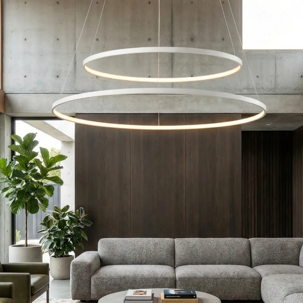 Lampadari Moderni-Affralux aluring lampadari moderni led 58w 3200k