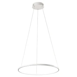 Lampadari Moderni-Affralux aluring lampadario moderno 26w cerchio bianco