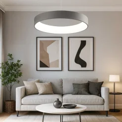 Lampadari Moderni-Affralux band diodi 80cm lampadario cerchio led antracite