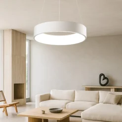 Lampadari Moderni-Affralux band diodi 45cm lampadario led 25w 3000k bianco moderno
