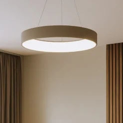 Lampadari Moderni-Affralux band diodi lampadario led 90w cerchio sabbia moderno