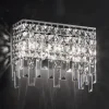 Applique Da Parete-Affralux frangia lampada per parete con cristalli