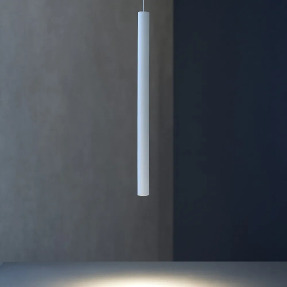Lampade A Sospensione-Affralux lampada a sospensione maya led 3w 3000k cilindro bianco