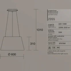Lampadari Cucina-Affralux parabole diodi lampadario da cucina bianco led 50w 3200k