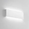 Applique Da Esterno-Affralux wally applique esterno bianco 30w 3000k 4000k moderna