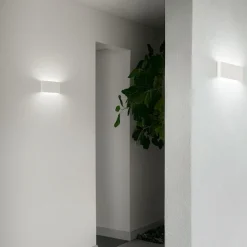 Applique Da Esterno-Affralux wally applique esterno bianco 30w 3000k 4000k moderna