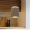 Lampade A Sospensione-Eglo Albariza lampada a sospensione per cucina con dettagli in legno