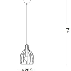 Lampade A Sospensione-Ideal Lux Ampolla-2 sp1 nero lampada a sospensione per isola cucina moderna