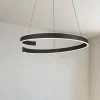 Lampadari Moderni-Eglo Andabaia z lampadario moderno circolare led da 3000k a 6500k