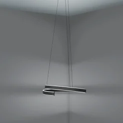 Lampadari Moderni-Eglo Andabaia z lampadario moderno circolare led da 3000k a 6500k