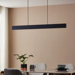 Lampadari Cucina-Eglo Andreas z lampadario a barra per cucina moderna led rgb da 2700k a 6500k controllo remoto app