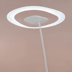 Lampade Da Terra-Linea Light Antigua fl piantana bianca moderna led 3000k