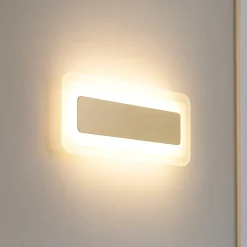 Applique Da Parete-Linea Light Antille s oro applique led 14w 3000k moderna
