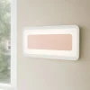 Applique Da Parete-Linea Light Antille s rame applique vetro led 14w 3000k moderna