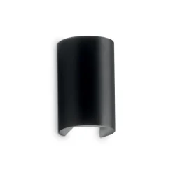 Applique Da Esterno-Ideal Lux Apollo ap applique nero da esterno led 6w 4000k nero