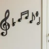 Appendiabiti Da Parete-Selezionato da Mazzolaluce Appendiabiti da parete design musicale verdi nero