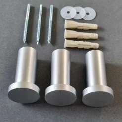Appendiabiti Da Parete-Selezionato da Mazzolaluce Appendiabiti da parete ganci moderno farfalle legno tortora